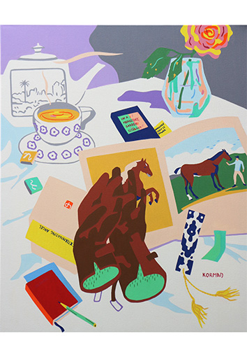 stiil life in expectation , Les jardins dans une tasse de thé, IESA Art&Culture
