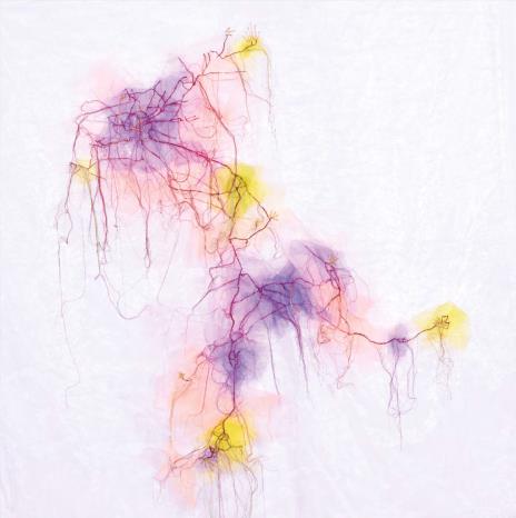 HH/BY/CZ , 2022, Polyester Organza, iesa arts & culture HH/BY/CZ , 2022, Polyester Organza, iesa arts & culture